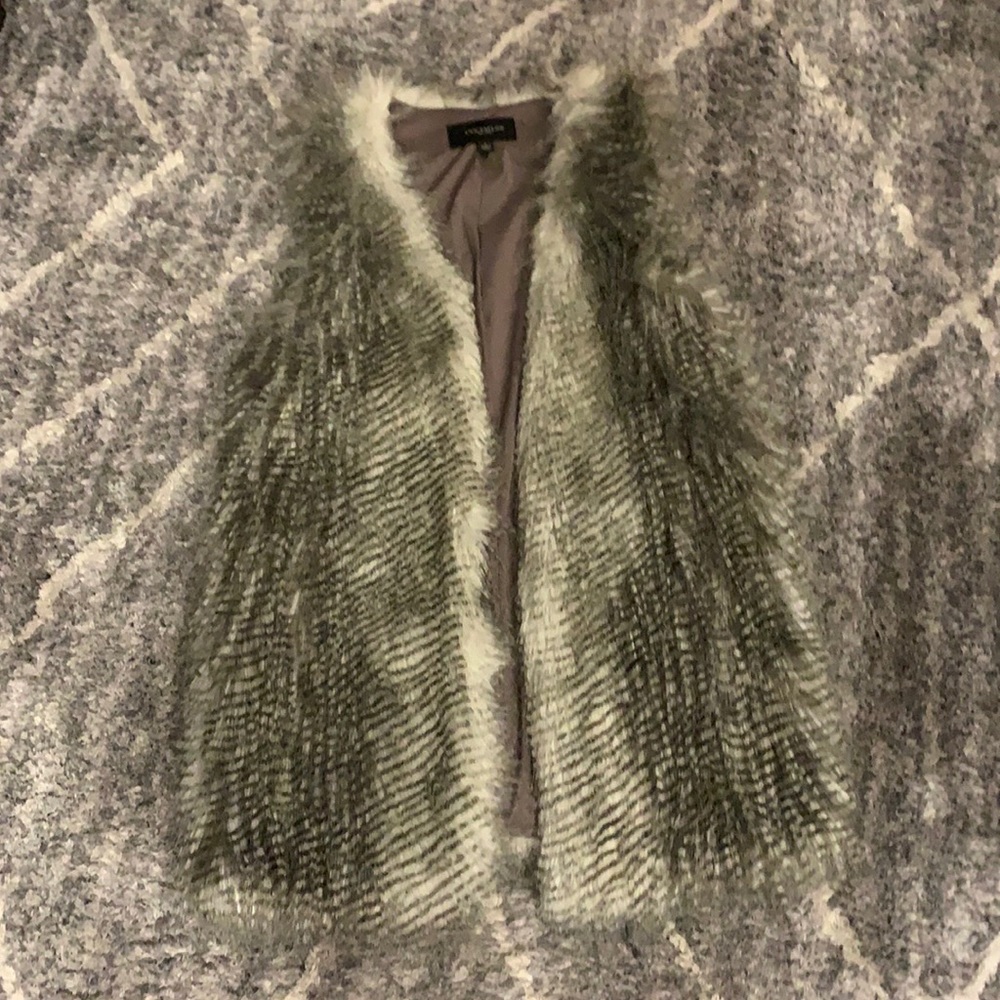 Ann Taylor S animal print vest